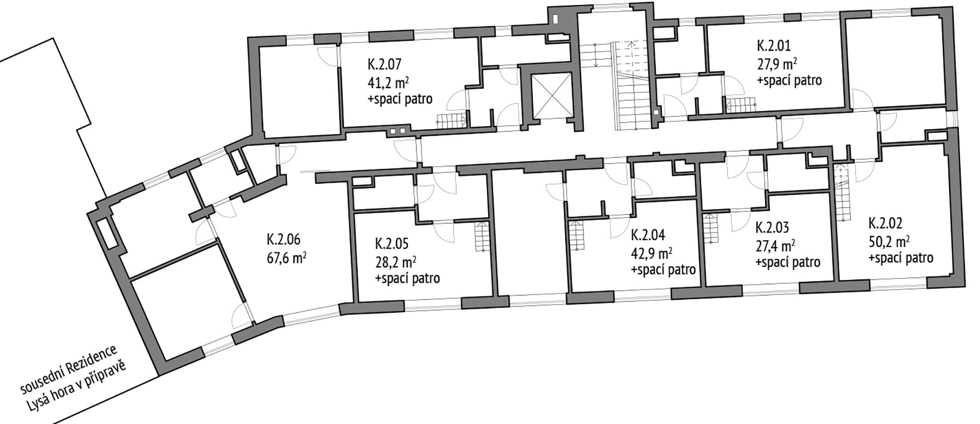 Apartmány 2. NP Kotel